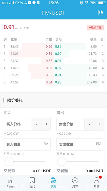 ​FaMa法码 - 最新免费匿名手机挖kuang项目，总量2.1亿FM【已开放交易】一币6.5元