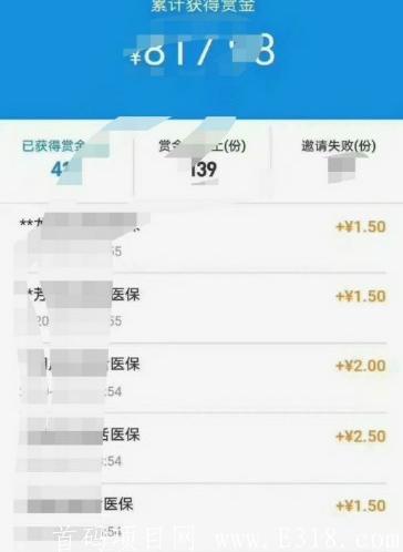 支付宝赚赏金：2级推广奖励，2元/1.5 元，激活有红包!