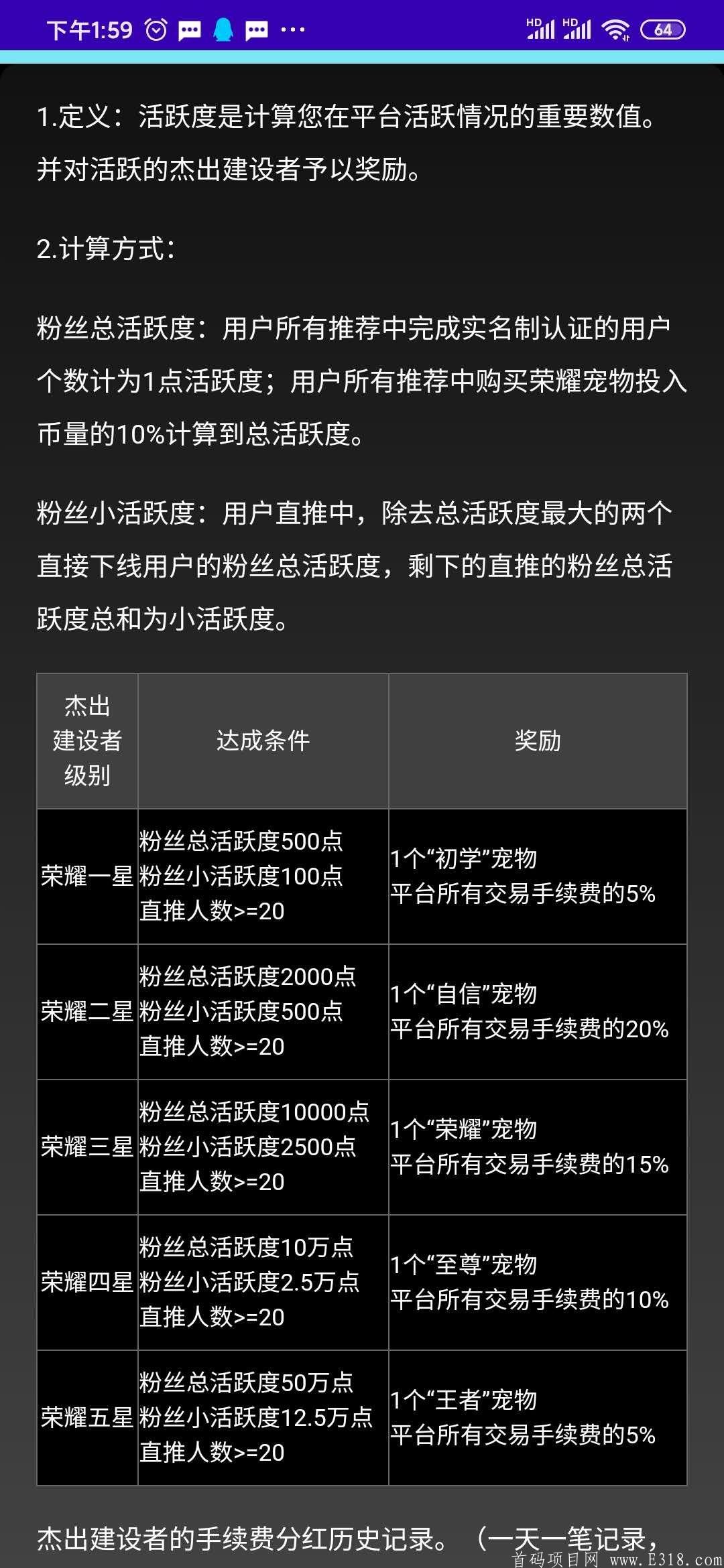 荣耀星球，绝对首码，国内还没传播开！