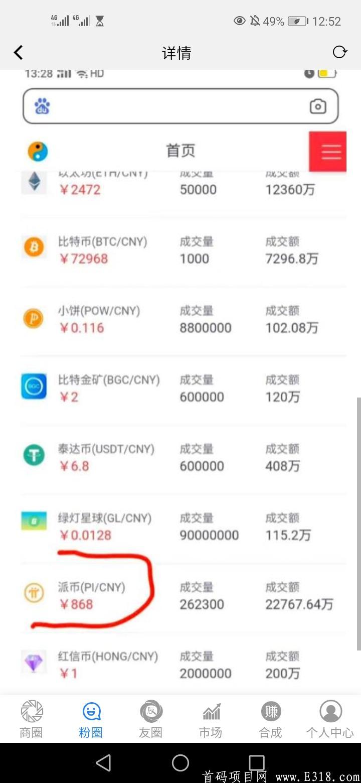 pi币，最火项目
