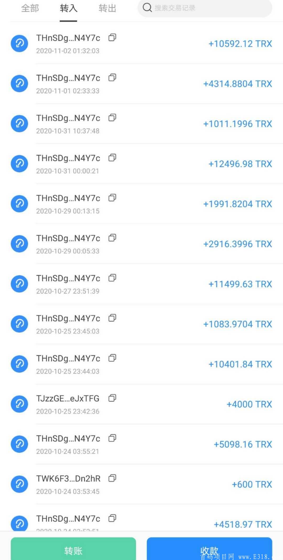 空投188.88trx——波场链tornchain每天1%全球国际去中心化项目