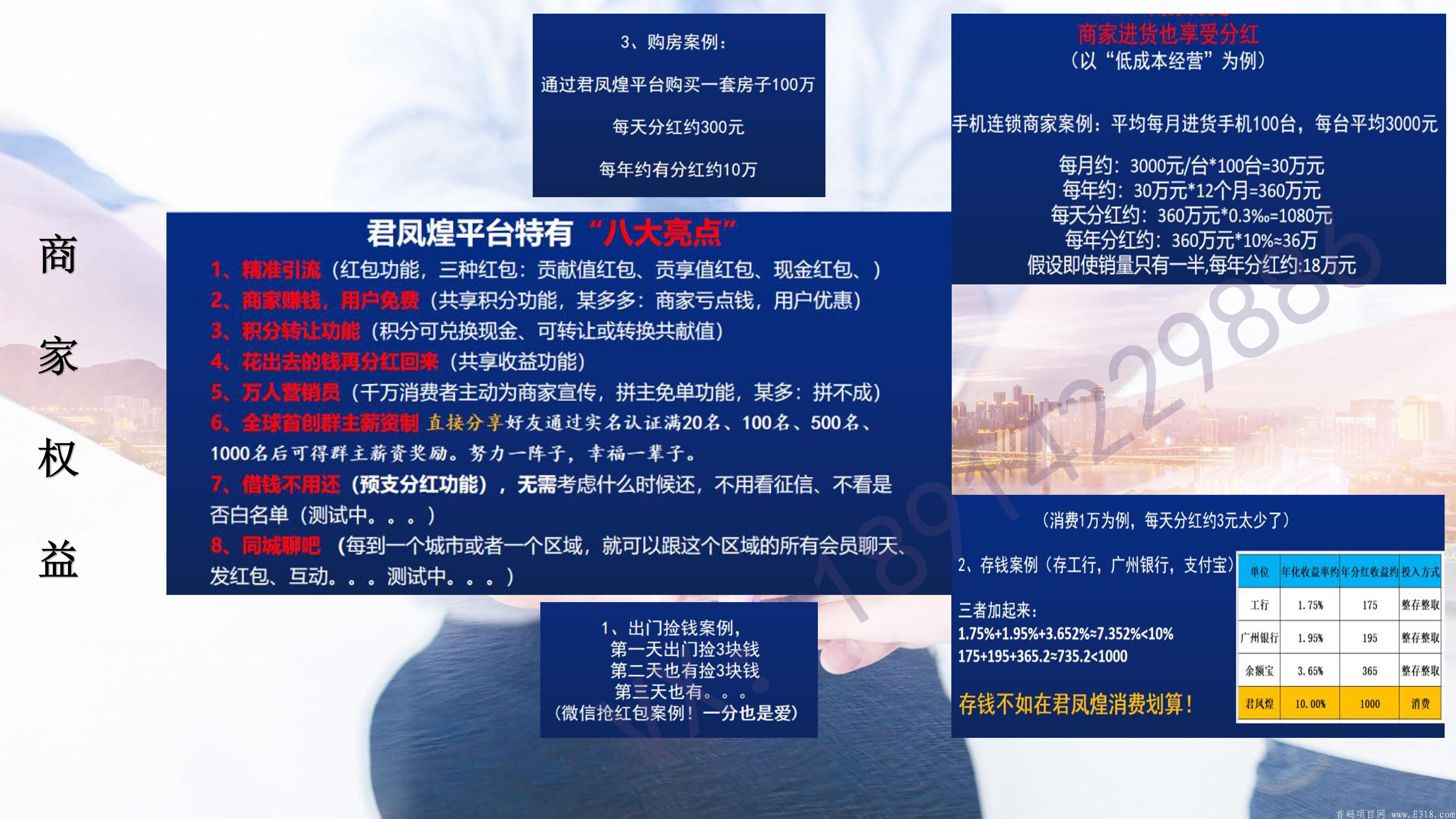 君凤煌APP：共享电商经济，每个人都可以拿股权分红！