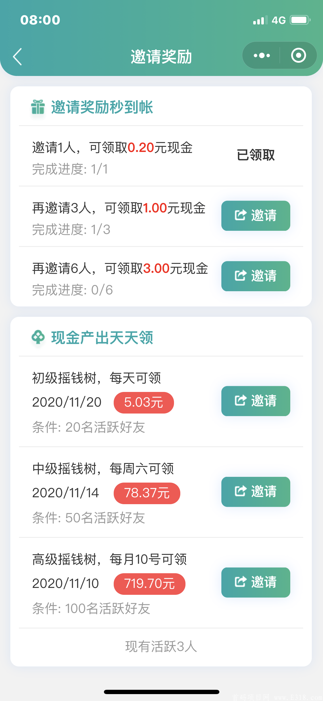 新项目，哇圈最简单的分红项目。