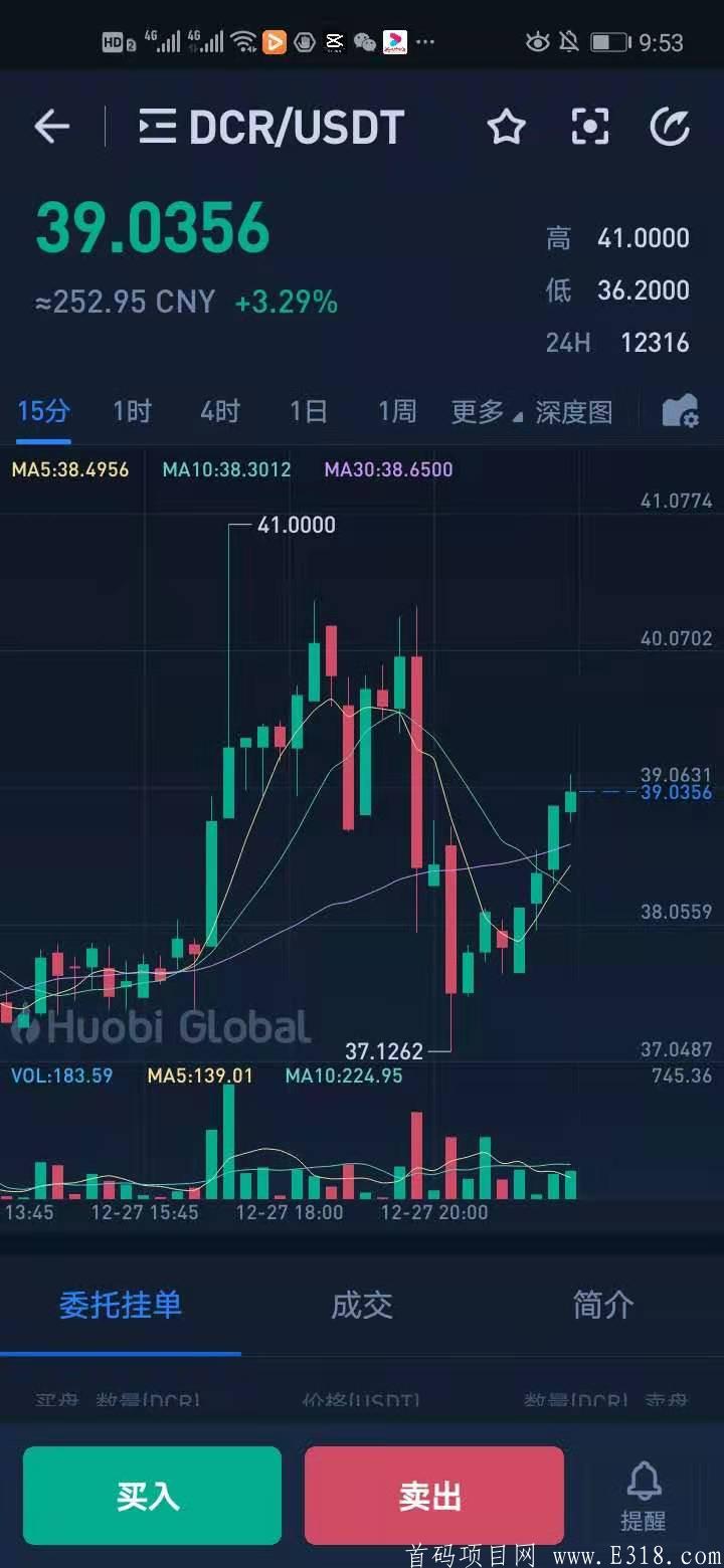 德信币（DCR）12月1日正式上线稳定运营，非小号火币各大交易所可查。注册实名赠送阿瓦隆kuang机一台，价值1万元。