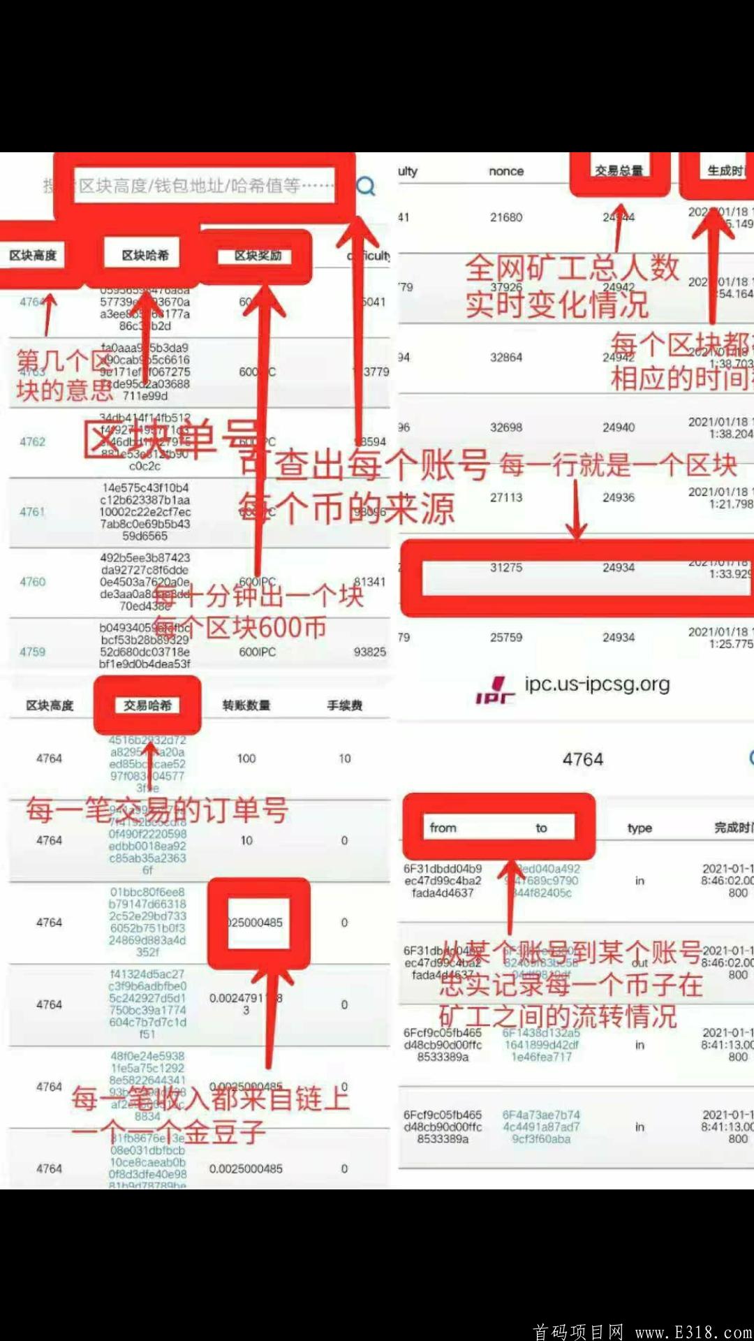 IPC阿波罗零投资挖kuang，公链项目笔笔可查，自带区块浏览器，即将开源