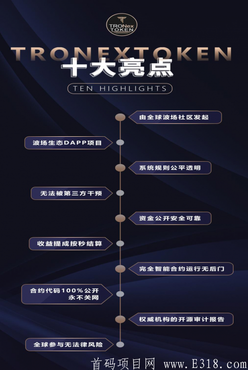 波场贸易TRONex首码对接【总部一手资源】