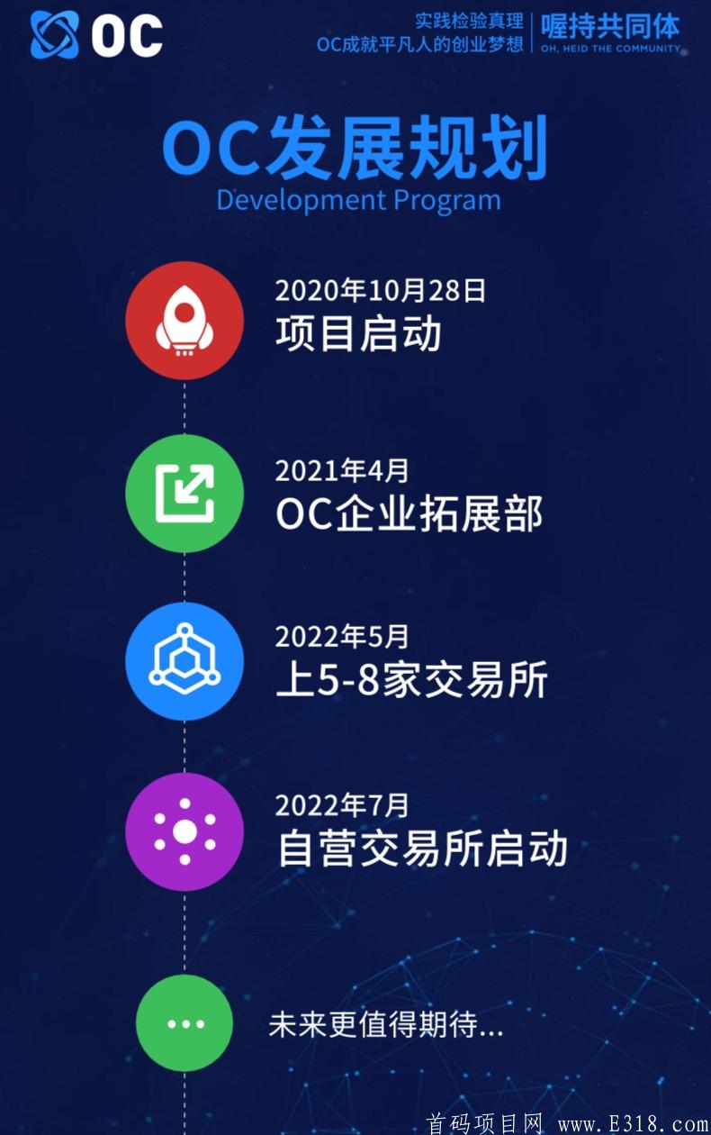 喔持OC 打造顶级区块链