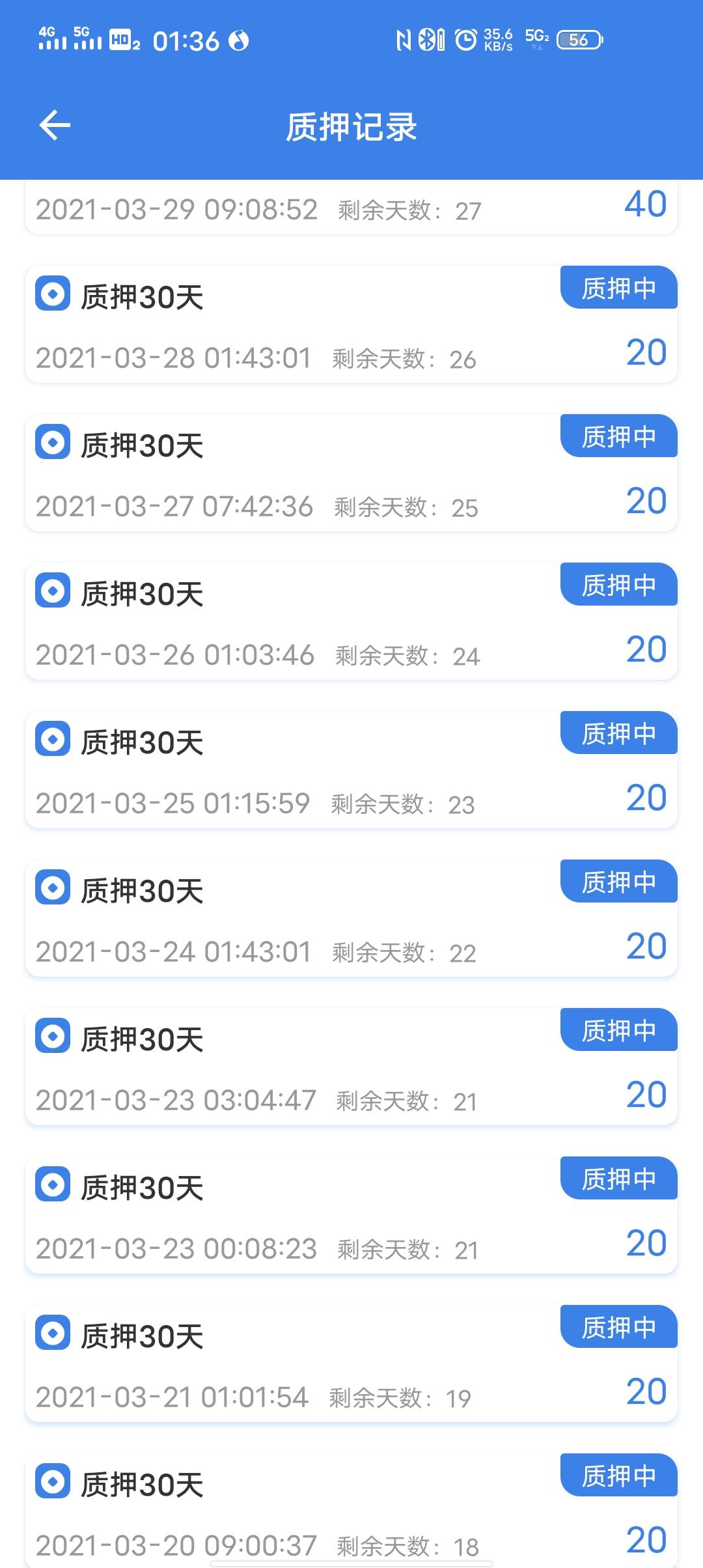 零撸黑马质押币得到的USDT已提火币，流通币还有200万，错过只有买币质押