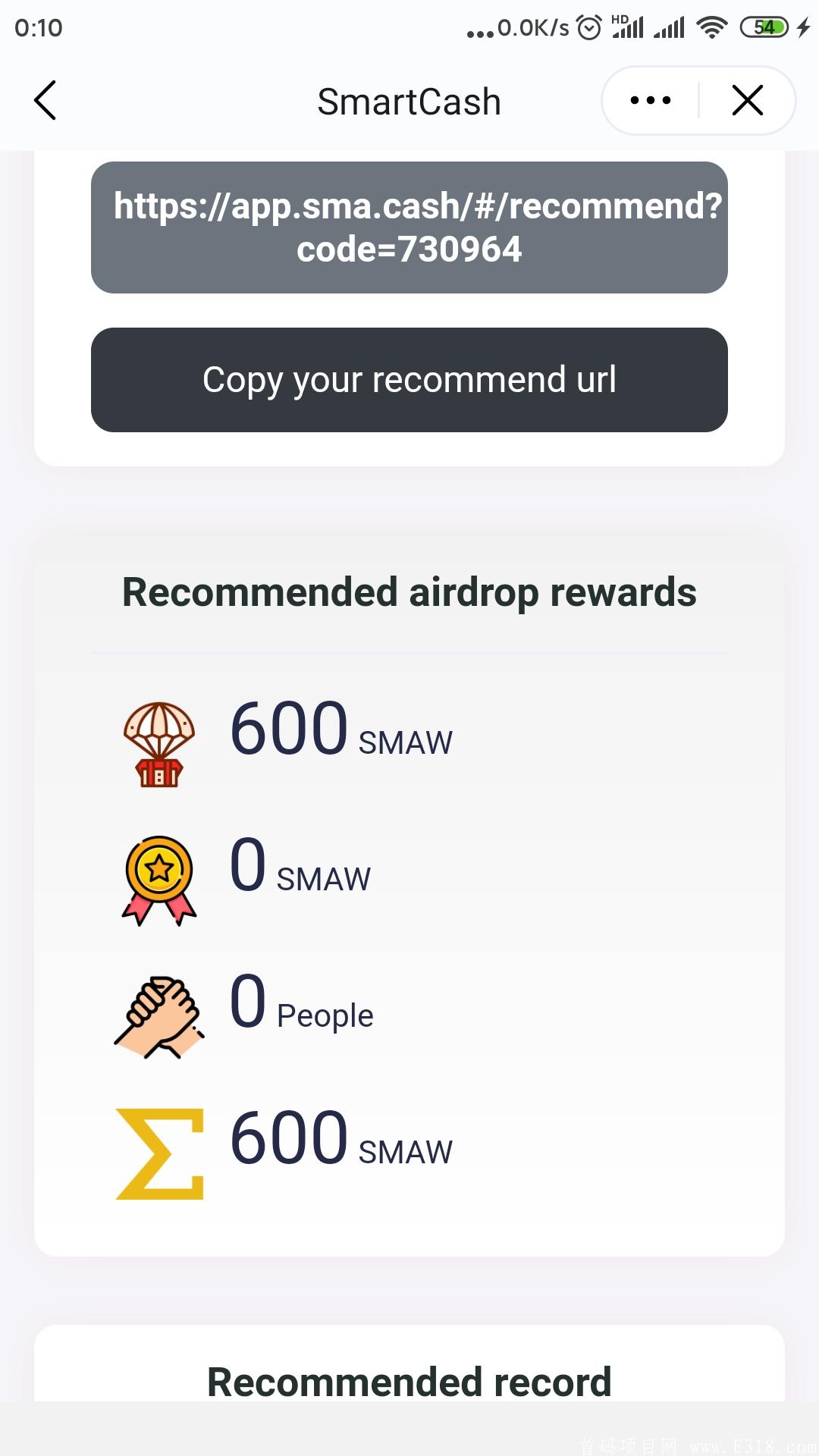 美国司马币空投600枚，一币一U，3秒搞定