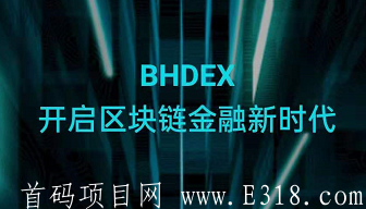 BHDEX挖kuang_BHDEX去中心化交易所,前200万人赠送1枚,每天0.25%释放