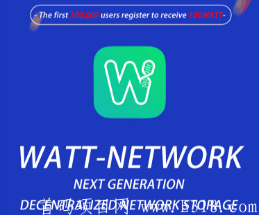 Watt：注册登陆即可得100WATT,一代加持算力,暂时不实名