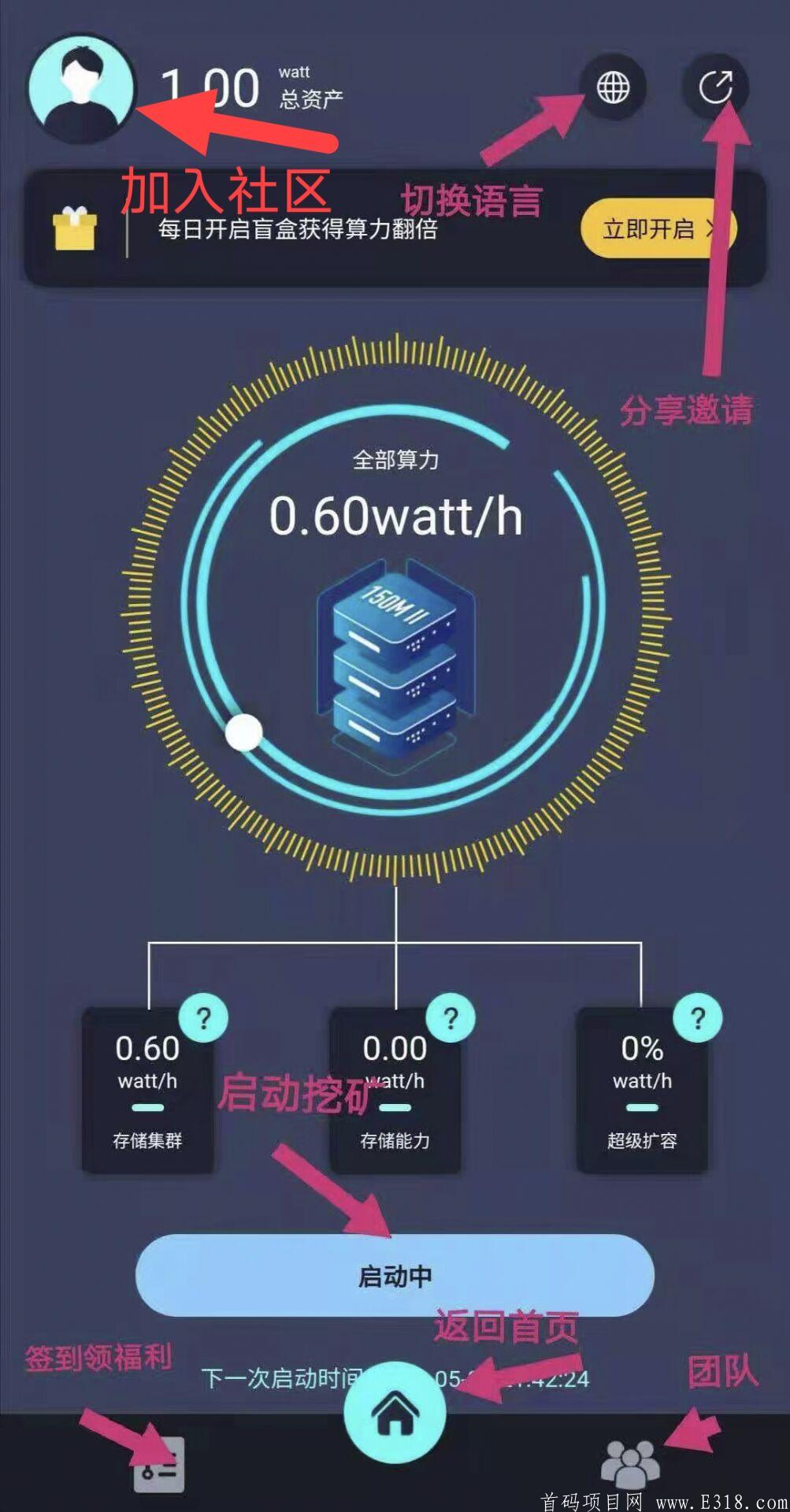 首码 WATT NETWORK首码