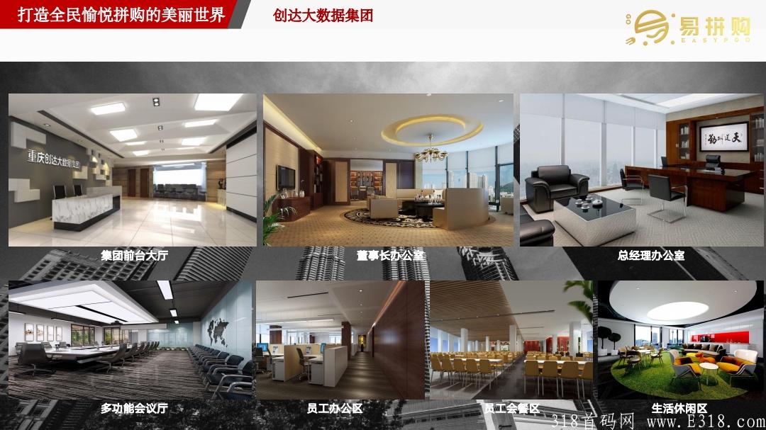 易拼购即将火爆上线，集团实力雄厚，对接首码团队长，待遇置顶无限代20➕等级