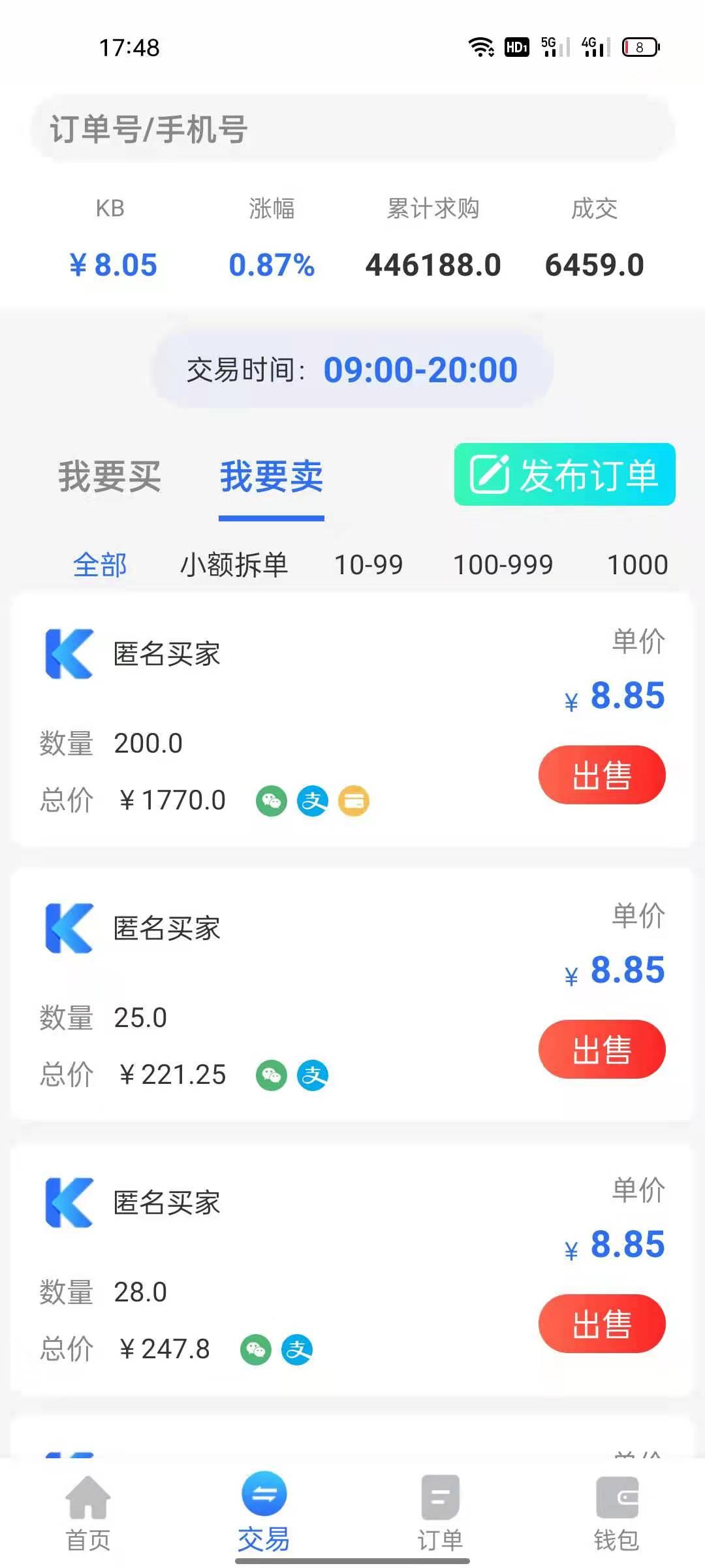 快看吧，求购量已破40万！黑市11块！走我码最高扶持