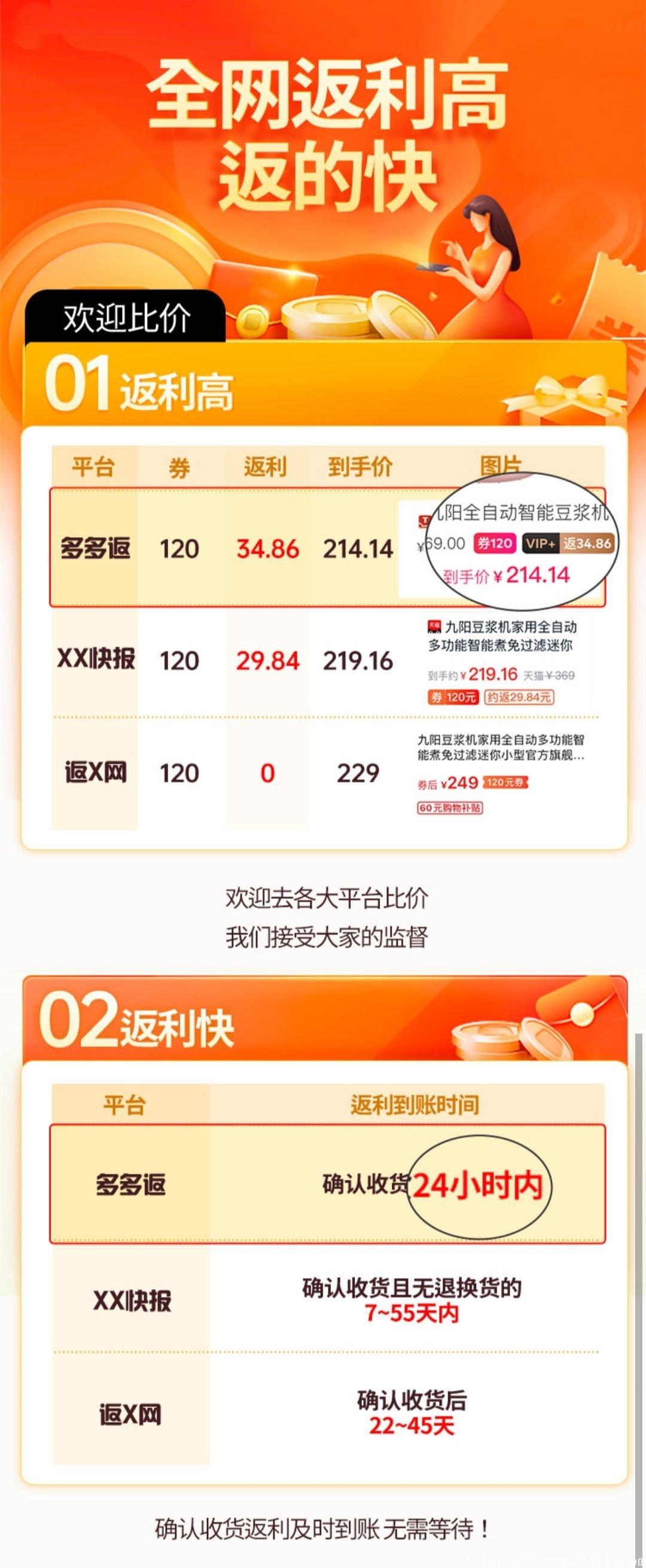 首码【多多返】月入过万不是梦！！！