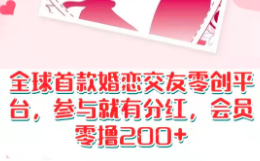 心仪交友推广，招首码团长月收入10万+