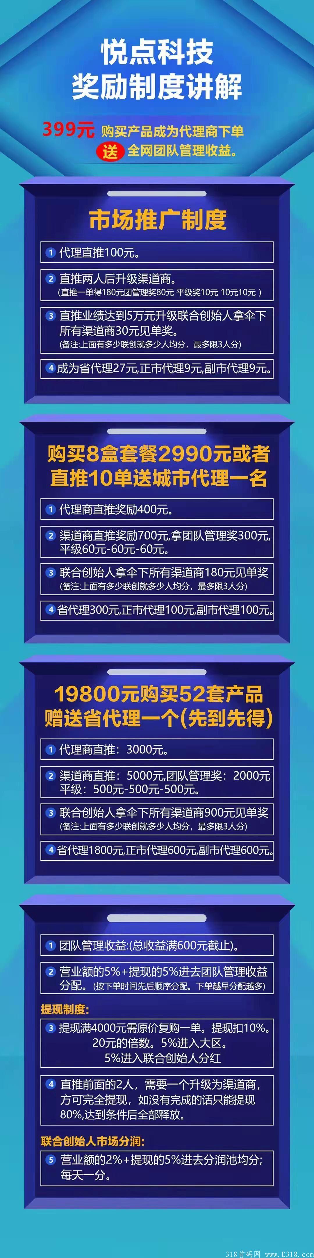 悦点心选今天上线，对接团队长静态玩家