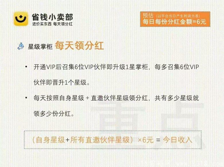 9.9开通会员每日分红6块，首码刚出