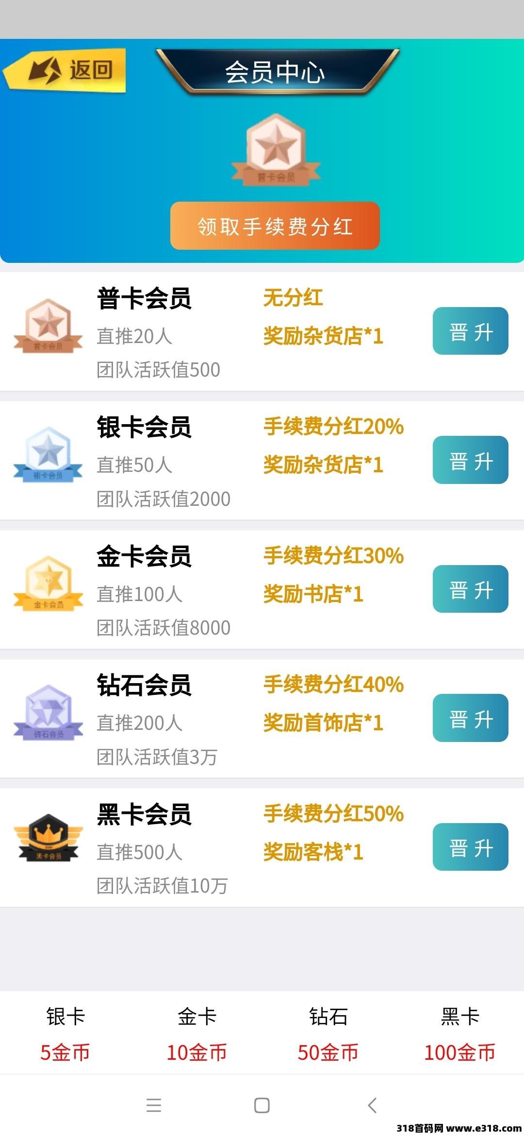 首码，金币世界