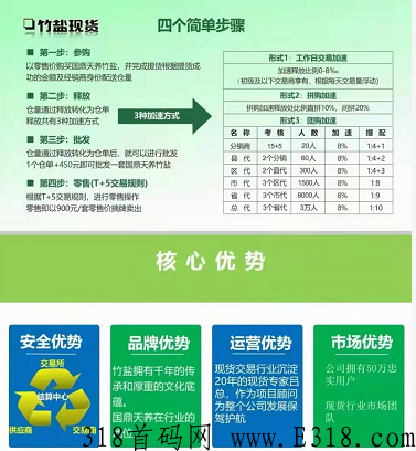 国鼎天养竹盐的模式