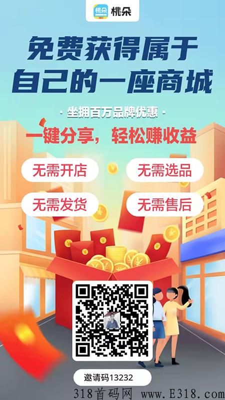 桃朵app邀请码是多少?顶级股东的邀请码怎么获得?