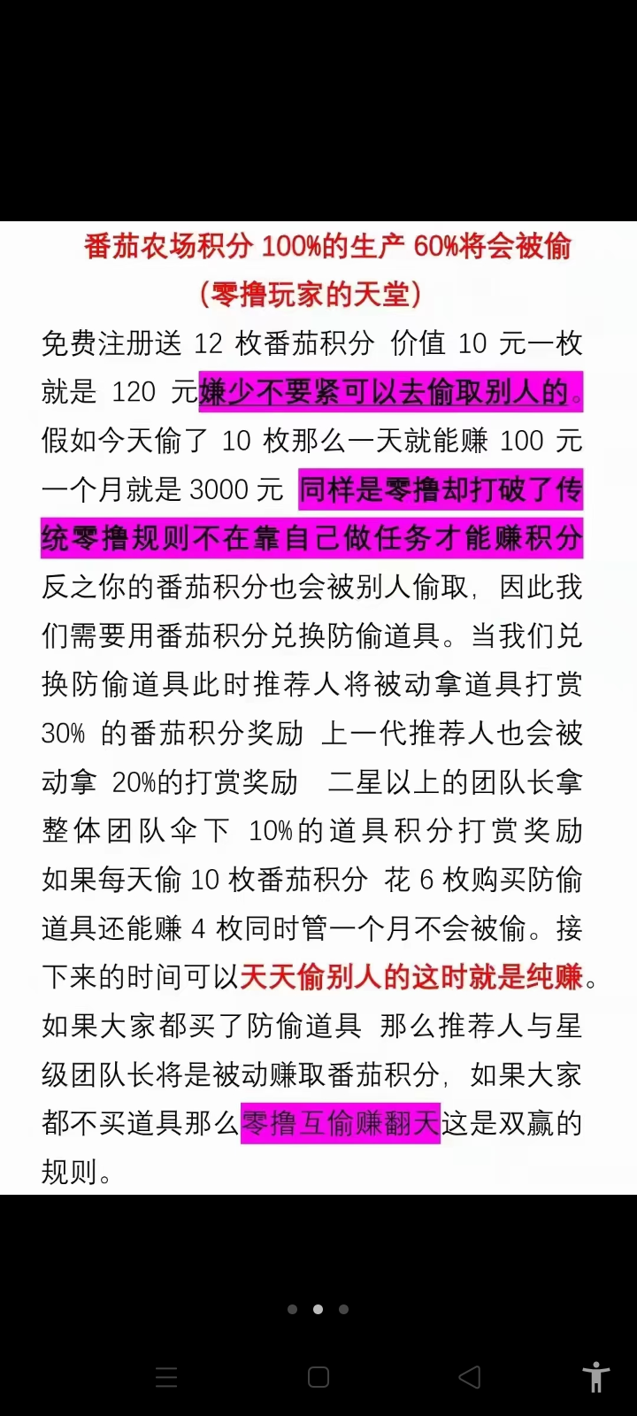 番茄农场 ，首码已出 ，顶级扶持黑马项目
