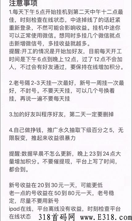 飞猪首码 懒人自动项目，无限代百分之五