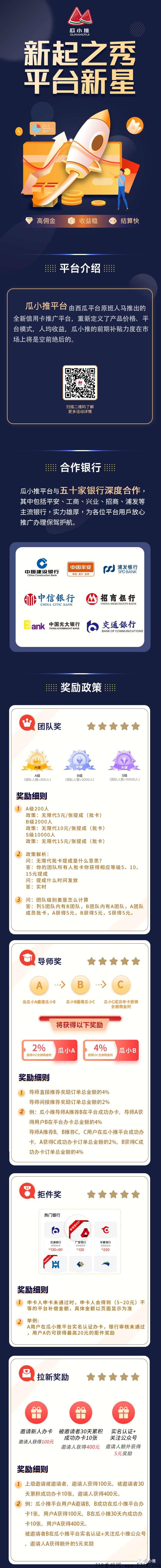 瓜小推最新首码来了，简单易裂变一张图看懂模式