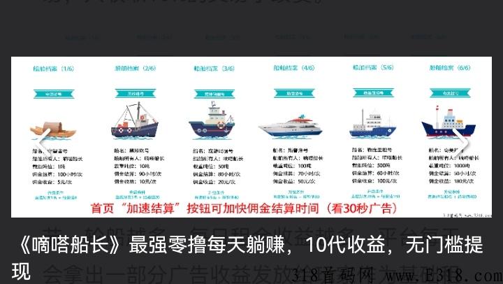 嘀嗒船长23号上线，最强零撸王，团队长上船了