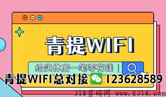 青提wifi代理商推广如何挣钱，靠谱吗？