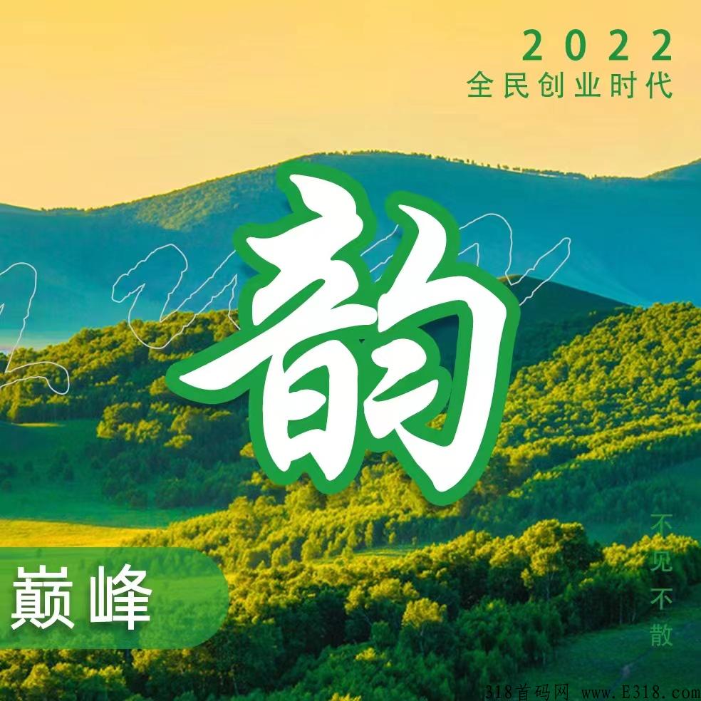 绿韵好联，首码对接团队，政策拉满置顶