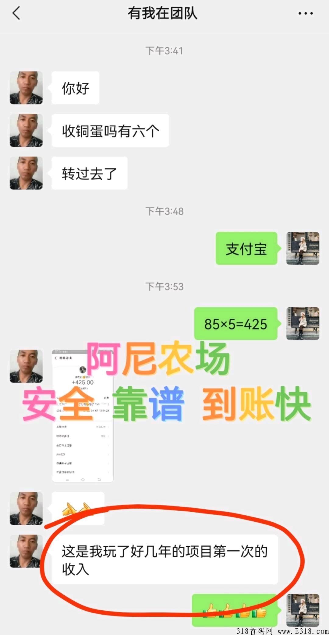 嫌其他项目收益太慢？来【阿尼农场】咱们一起体验快速赚米的乐趣