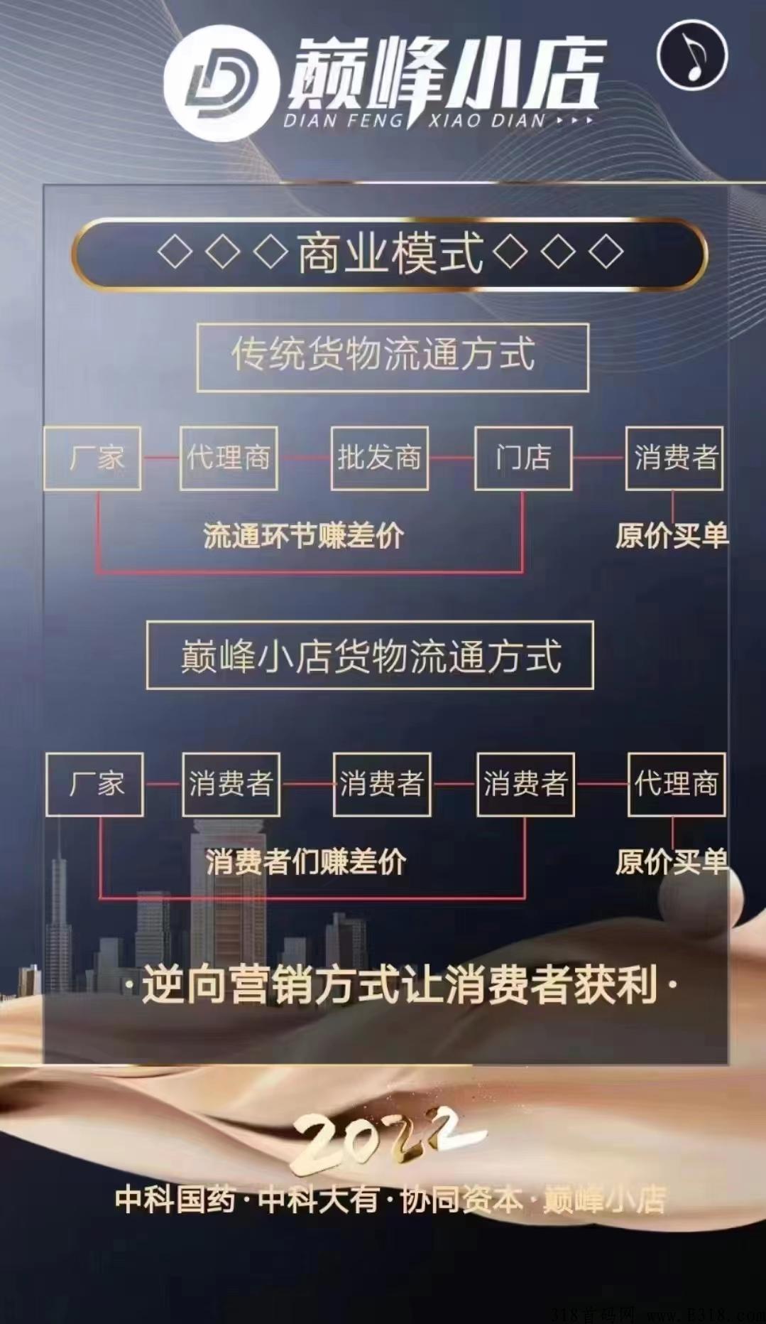 ​巅峰小店，娱乐社交电商平台，层层分利，最后消费者买单