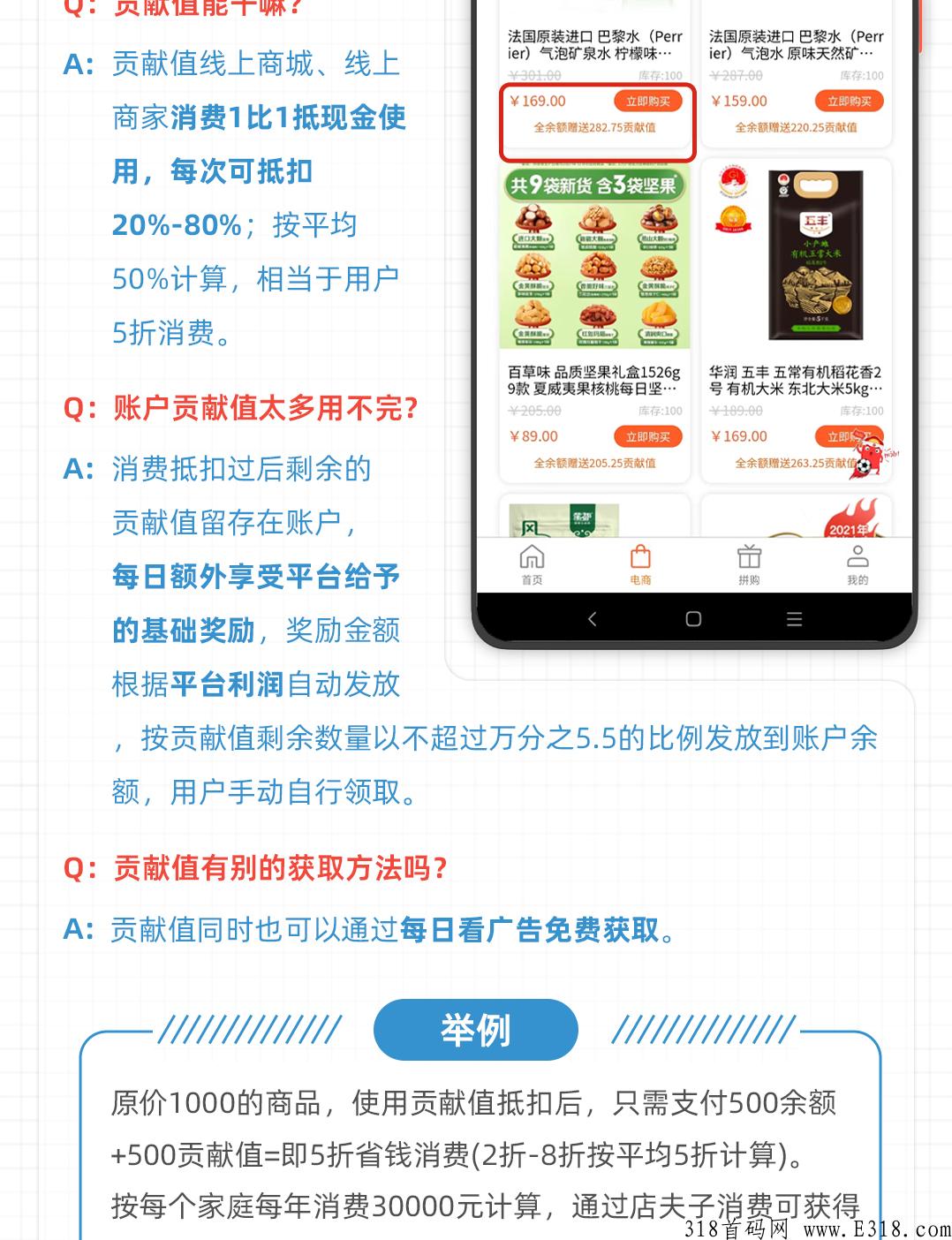 店夫子，拼团分红+众筹新玩法