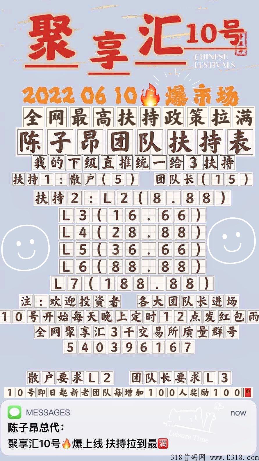 聚享汇首码界天花板，最新扶持方案，市场总代诚邀各路团队