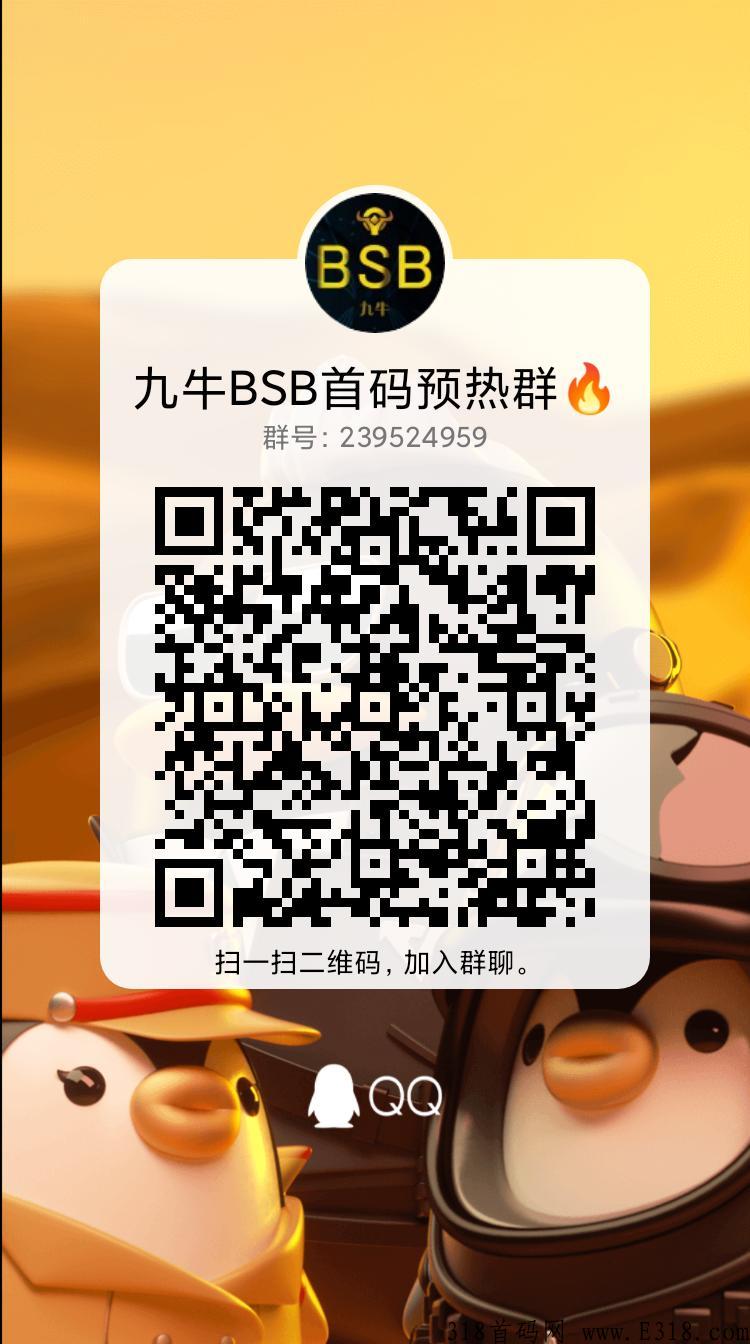 九牛BSB，对接各大团队对接，福利项目