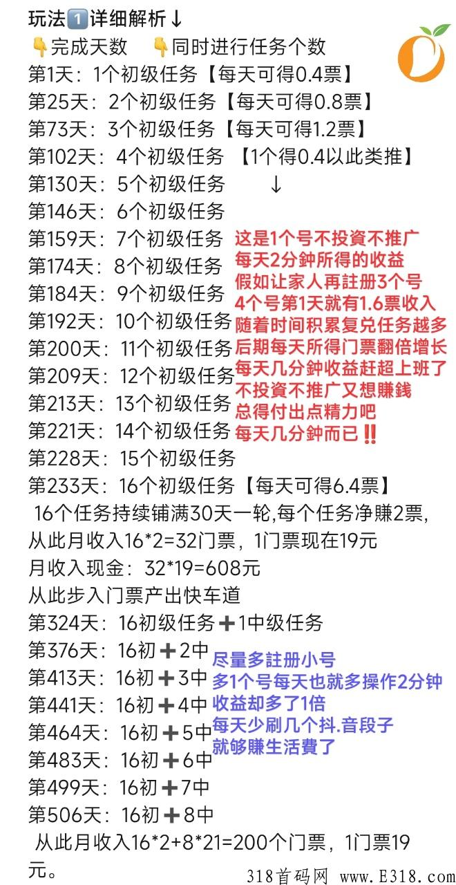蚁丛如何0投资，0推广赚米