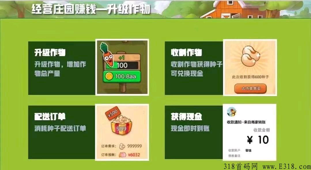 【开心庄园】超稳首码项目