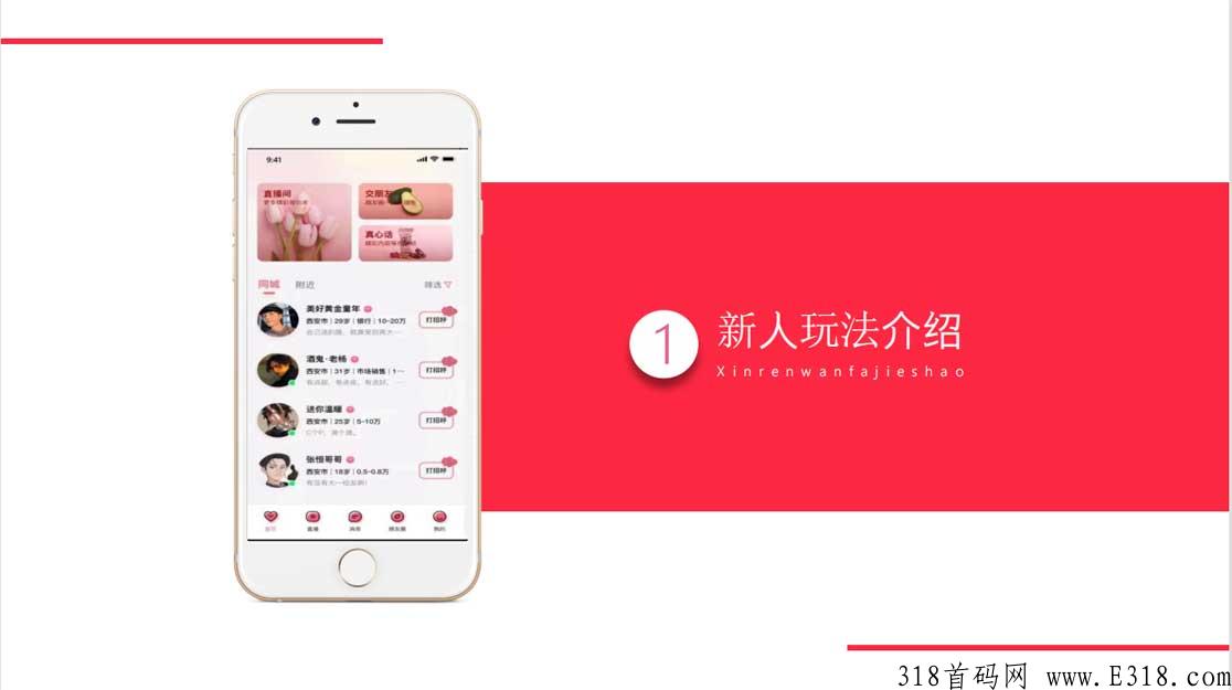 先遇社交app，下月首码新项目，速度上车，对接各大团队长
