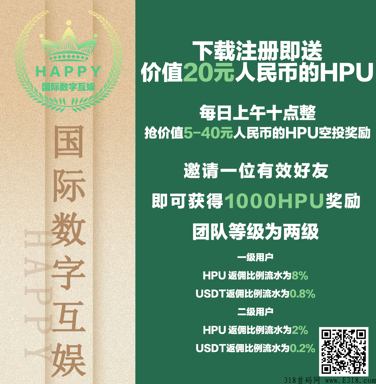 HAPPY数字互娱，活动多可领奖励，具体怎么做？