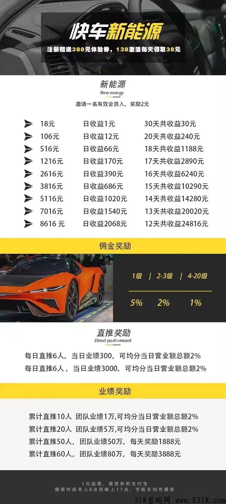 快车新能源，首码吃肉