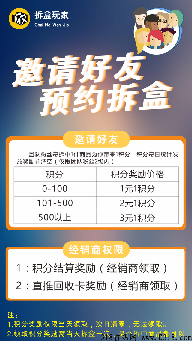 开盒玩家推广项目新风口！  玩法简单＋完全不压米首码项目