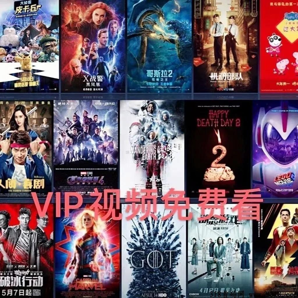 全网影视会员     追剧就是这么简单一个app搞定所有影视平台