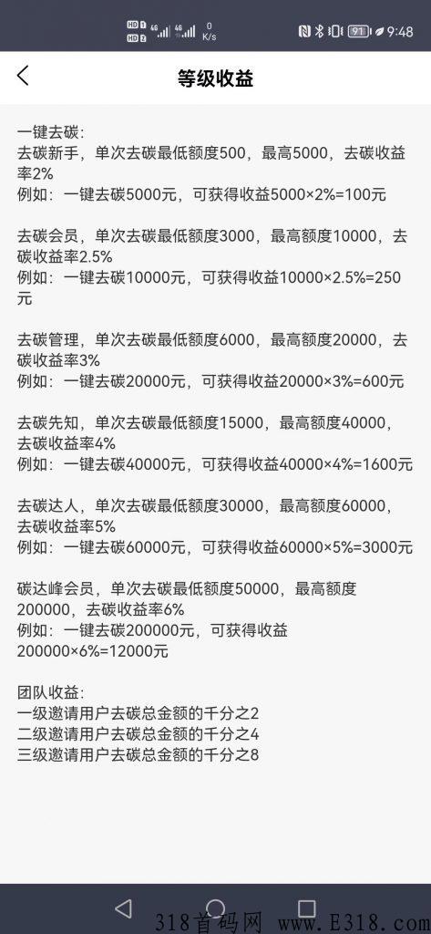绿能碳汇，不看广告？不复投？收益三位数？还每天一结？还能随时取？真的还是假的？插图15188项目网-优质网赚项目与精品VIP课程免费分享平台