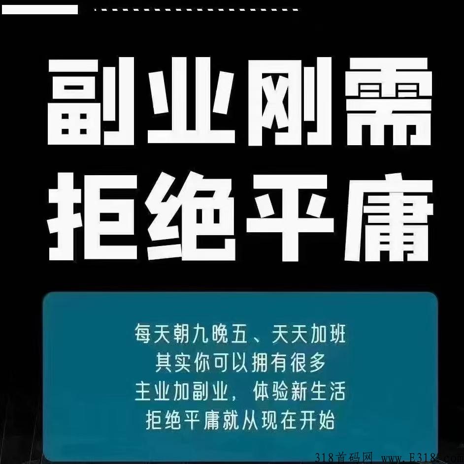  新首码项目，文玩竞拍，互联网最强最新风口，副业5分钟，最美现金流 