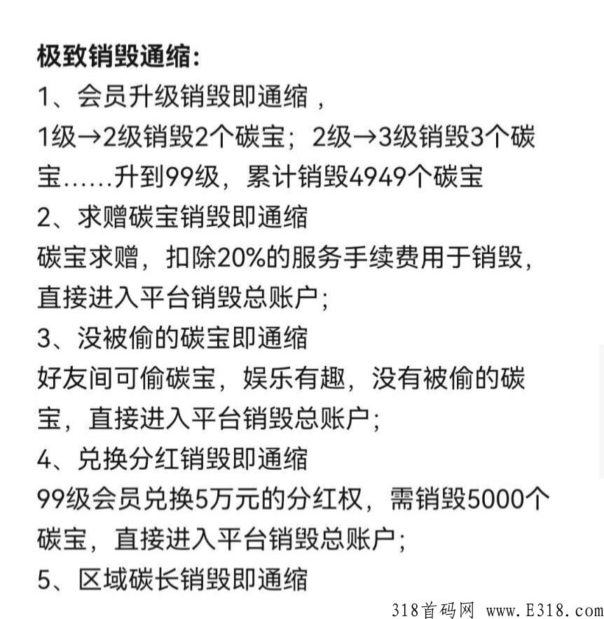 碳汇宇宙，新首码项目