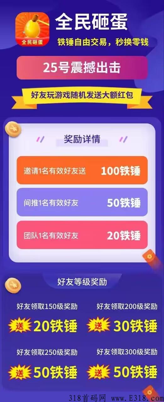 全民砸蛋首码上线，现在锤子和蛋仔被炒的价格超高