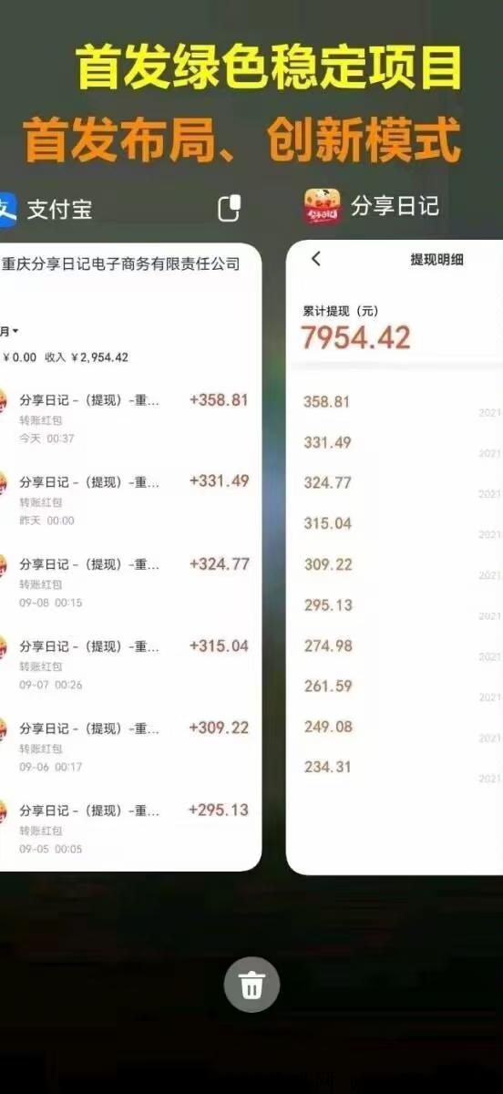 分享日记，养老项目，靠谱稳定自用省米，分享赚米