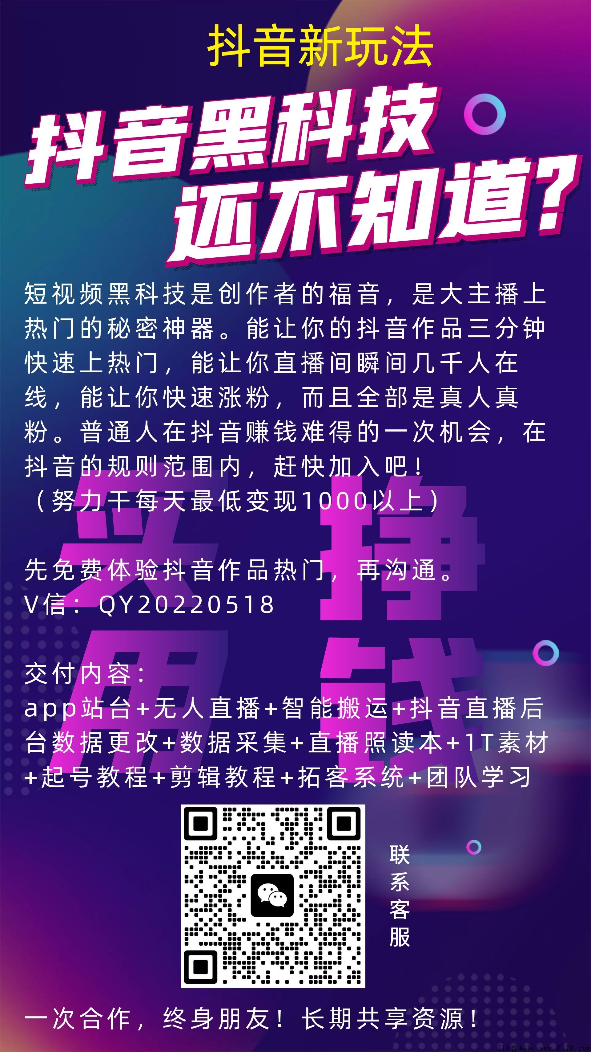 泛领域黑科技！你要的项目这里都有！日入4位数不是空话！