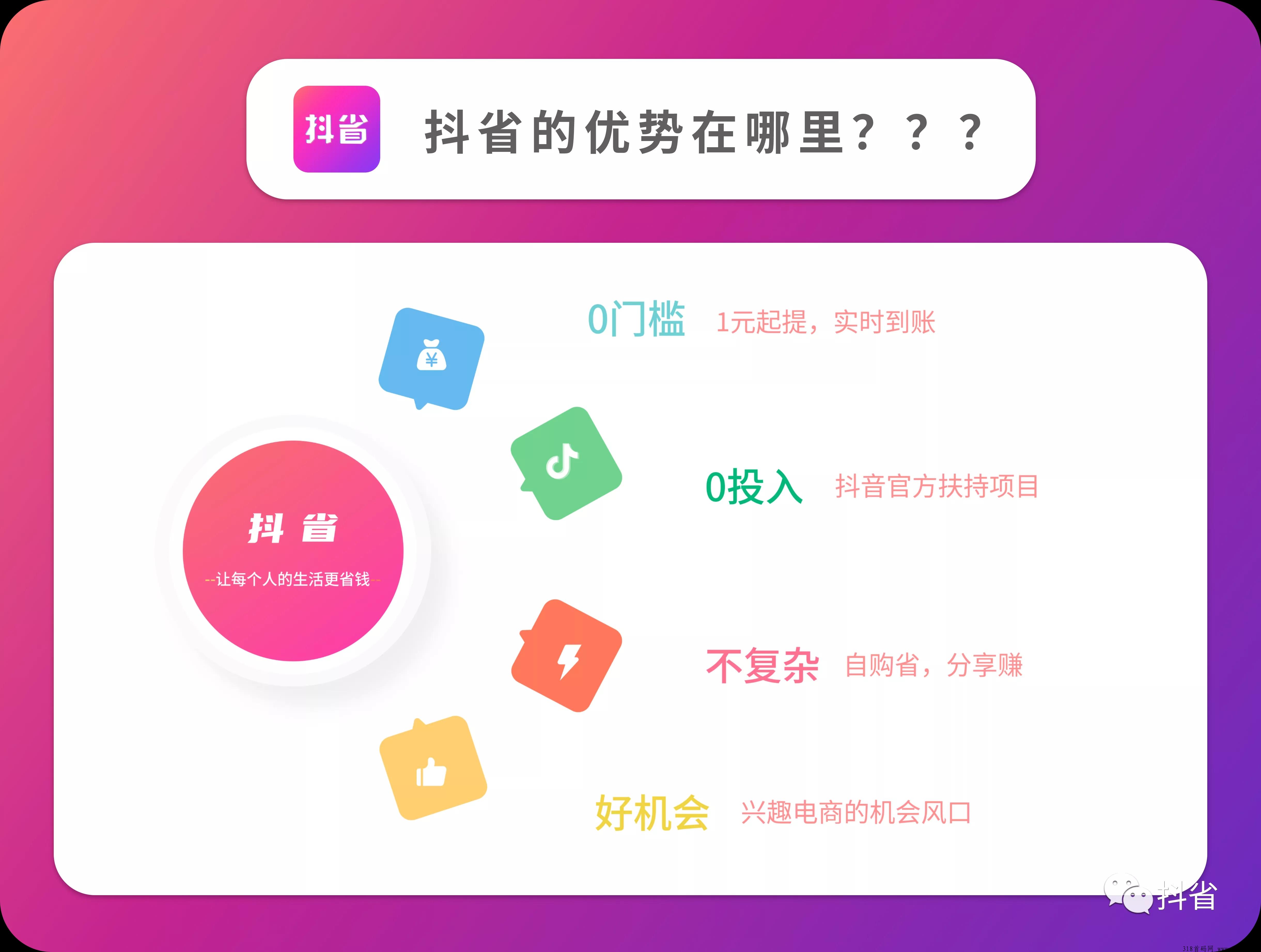 抖省，火遍各大平台和朋友圈的到底是什么？又是怎么赚米？